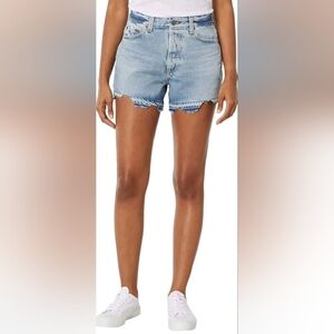 Ag Adriano Goldschmied Alexxis High Rise Wedgie Shorts SZ 29